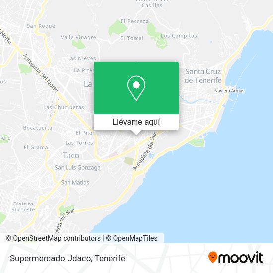 Mapa Supermercado Udaco