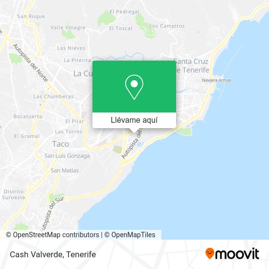 Mapa Cash Valverde