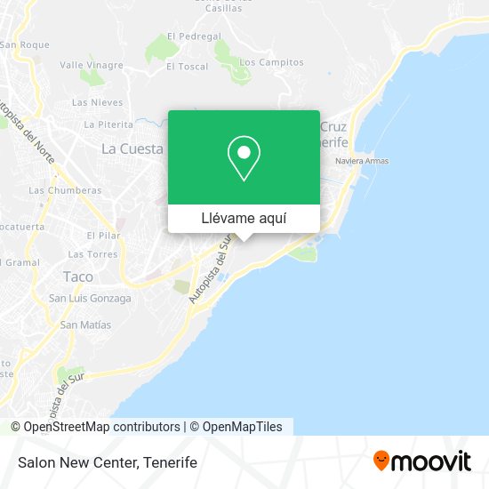 Mapa Salon New Center