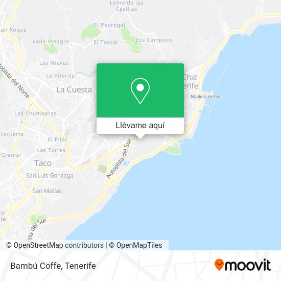 Mapa Bambú Coffe