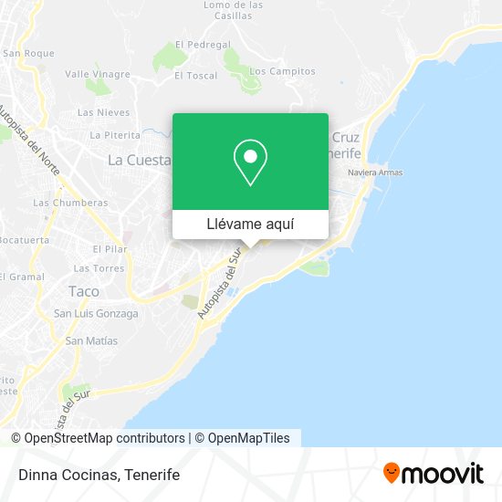 Mapa Dinna Cocinas