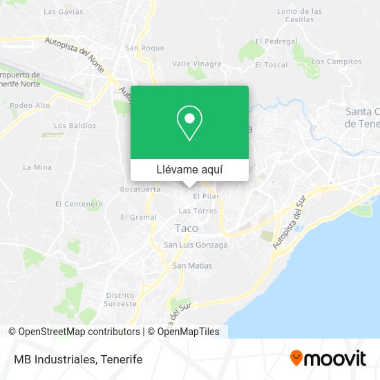 Mapa MB Industriales