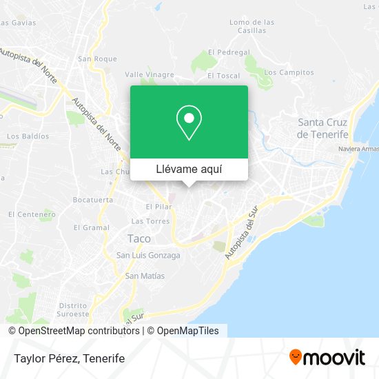 Mapa Taylor Pérez