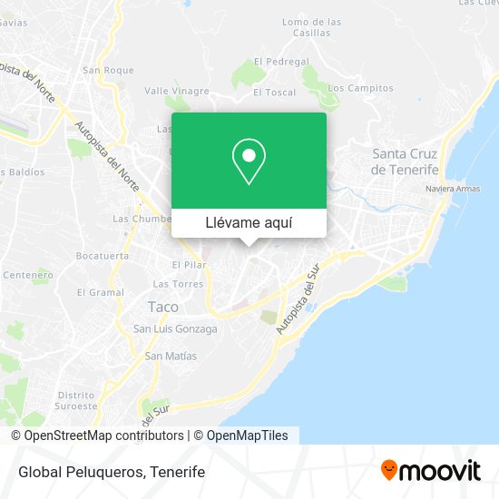 Mapa Global Peluqueros