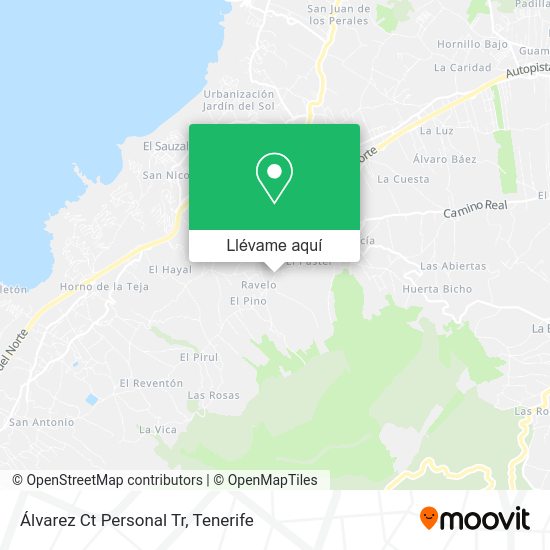 Mapa Álvarez Ct Personal Tr