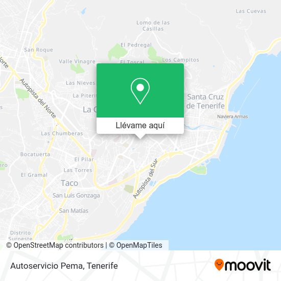 Mapa Autoservicio Pema