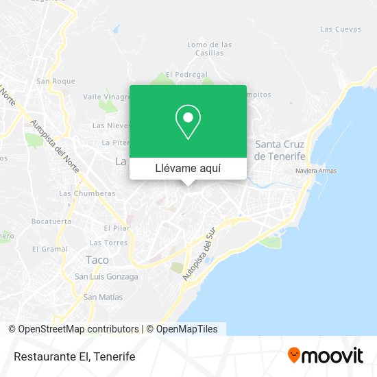 Mapa Restaurante El