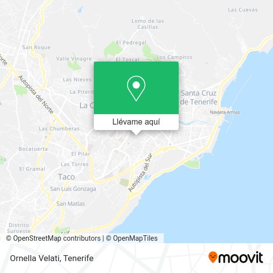 Mapa Ornella Velati