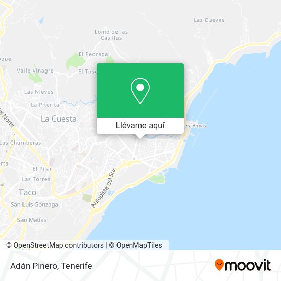 Mapa Adán Pinero
