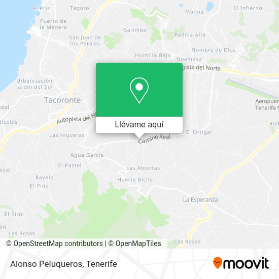 Mapa Alonso Peluqueros