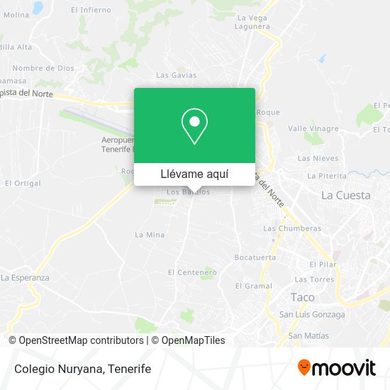Mapa Colegio Nuryana