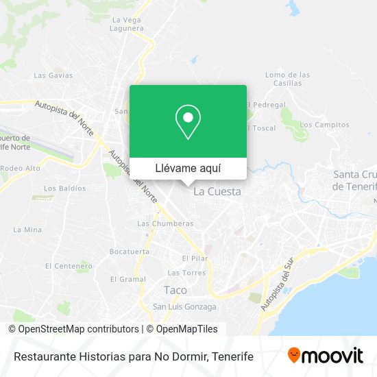 Mapa Restaurante Historias para No Dormir