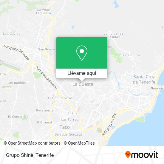 Mapa Grupo Shinè