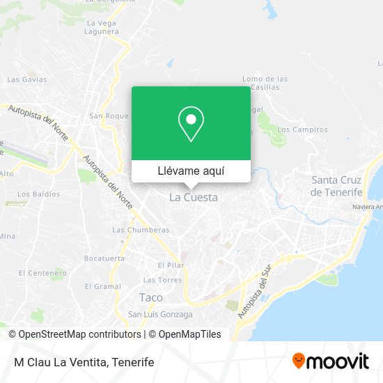 Mapa M Clau La Ventita