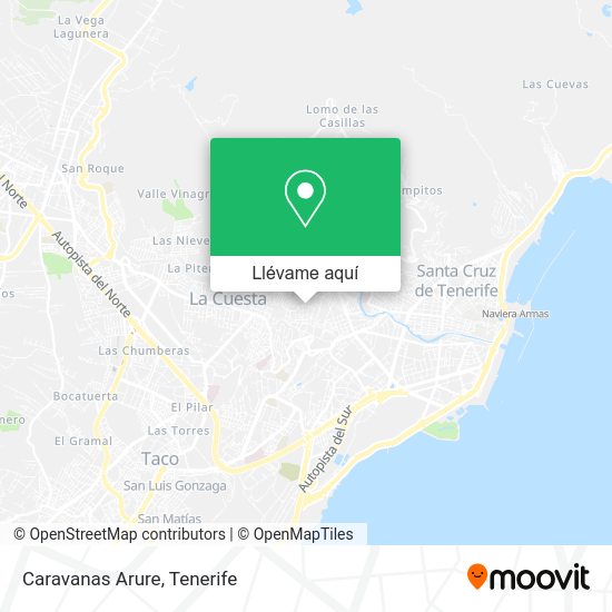 Mapa Caravanas Arure