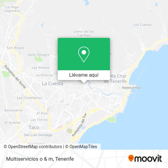 Mapa Multiservicios o & m