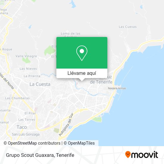 Mapa Grupo Scout Guaxara