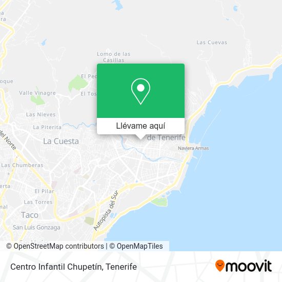 Mapa Centro Infantil Chupetín