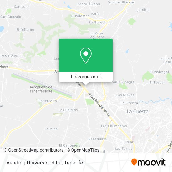 Mapa Vending Universidad La