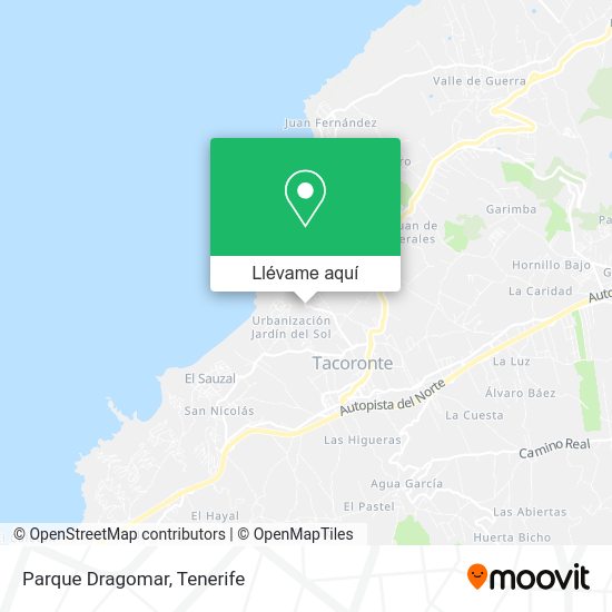 Mapa Parque Dragomar