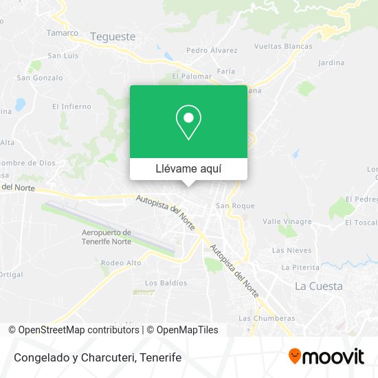 Mapa Congelado y Charcuteri