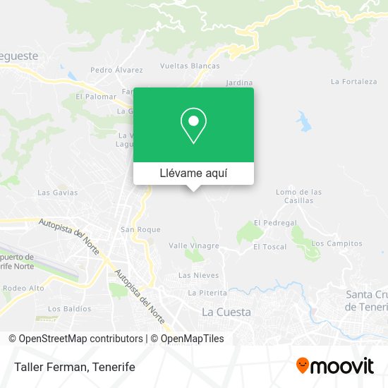 Mapa Taller Ferman