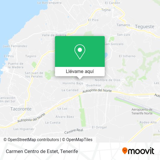 Mapa Carmen Centro de Estet