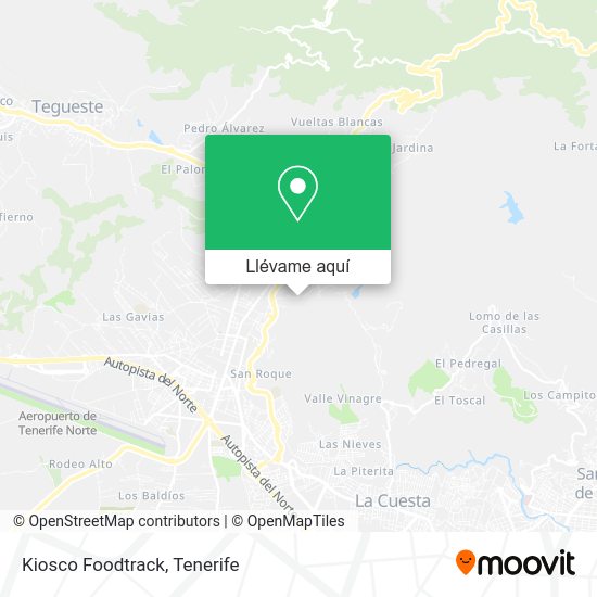 Mapa Kiosco Foodtrack