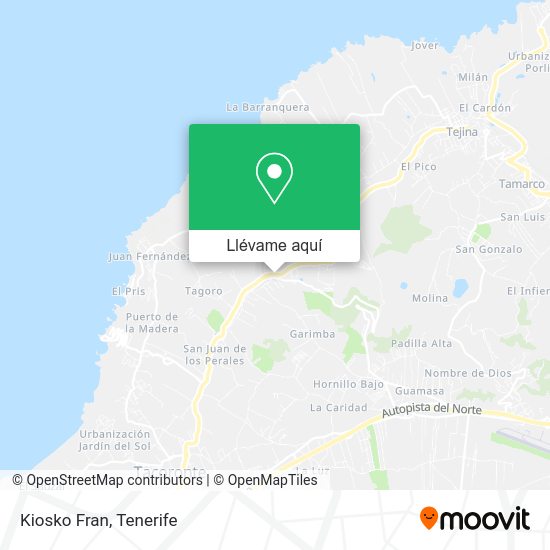 Mapa Kiosko Fran