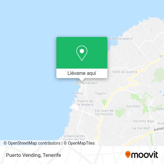Mapa Puerto Vending