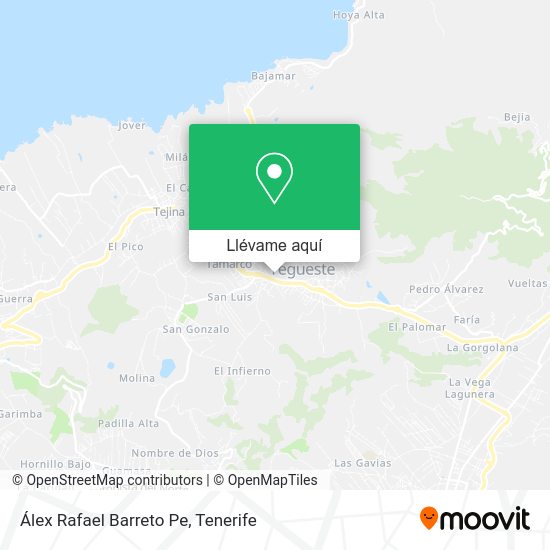 Mapa Álex Rafael Barreto Pe
