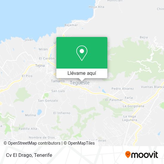 Mapa Cv El Drago