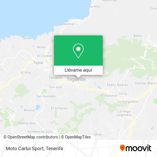Mapa Moto Carlui Sport