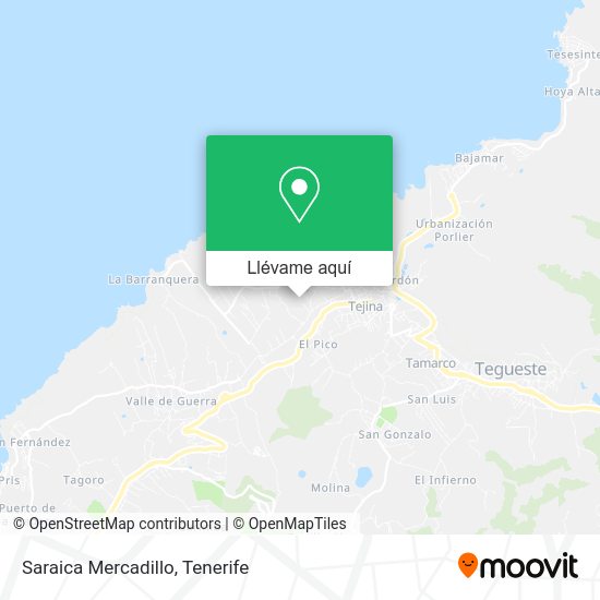 Mapa Saraica Mercadillo