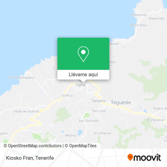 Mapa Kiosko Fran