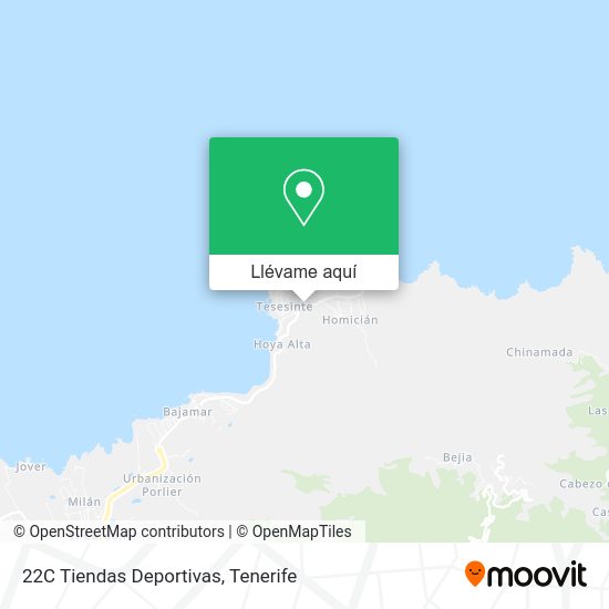 Mapa 22C Tiendas Deportivas