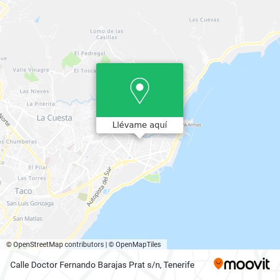 Mapa Calle Doctor Fernando Barajas Prat s / n
