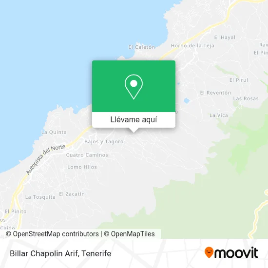 Mapa Billar Chapolin Arif