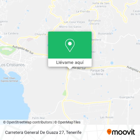 Mapa Carretera General De Guaza 27