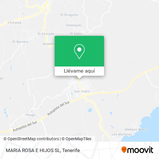 Mapa MARIA ROSA E HIJOS SL