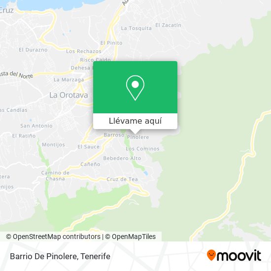 Mapa Barrio De Pinolere