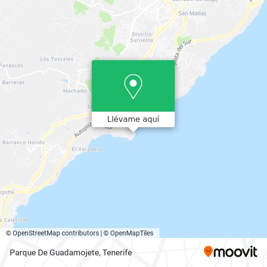 Mapa Parque De Guadamojete
