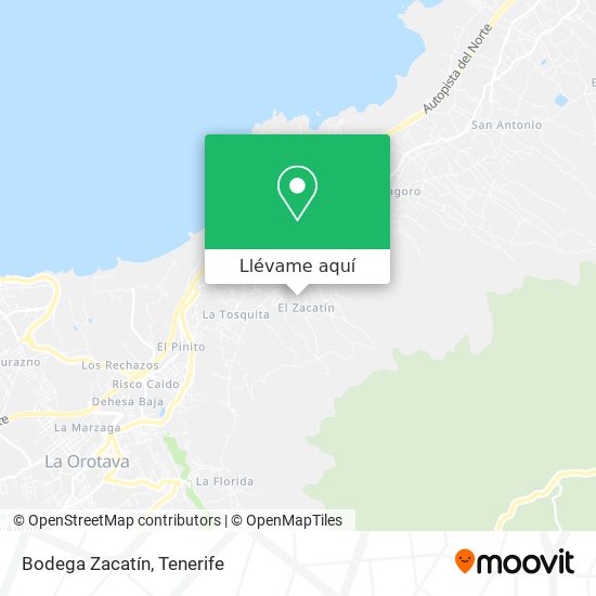Mapa Bodega Zacatín