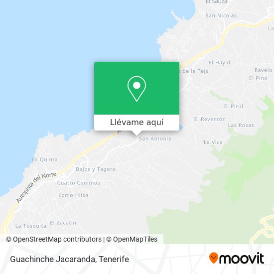 Mapa Guachinche Jacaranda