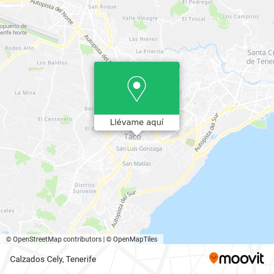oyente Pizza notificación Cómo llegar a Calzados Cely en San Cristóbal De La Laguna en Autobús o Tren  ligero?