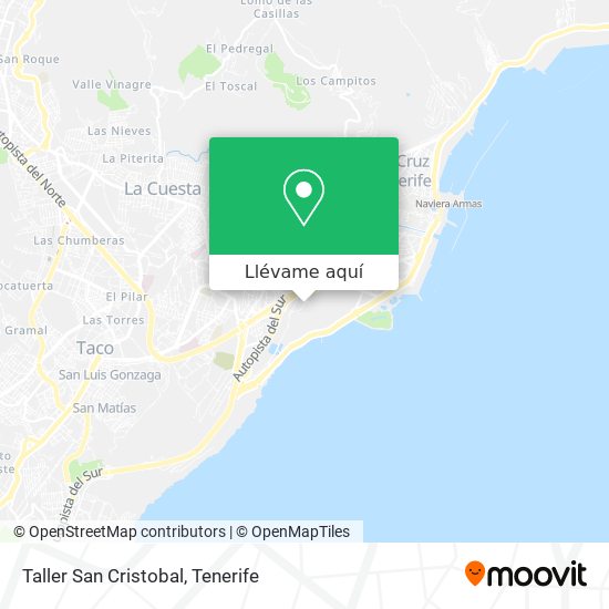 Mapa Taller San Cristobal