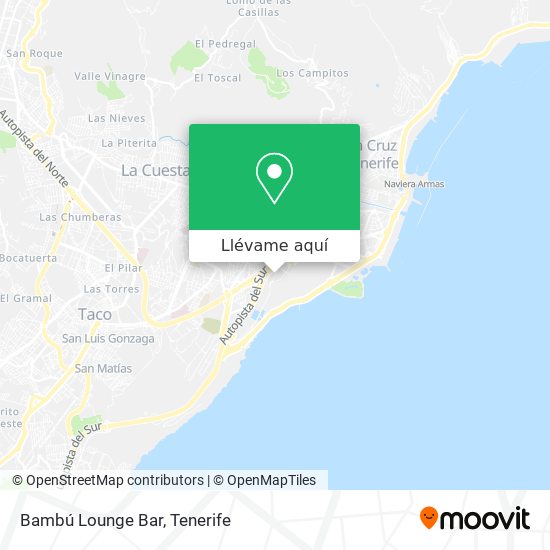 Mapa Bambú Lounge Bar