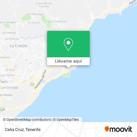 Mapa Celia Cruz