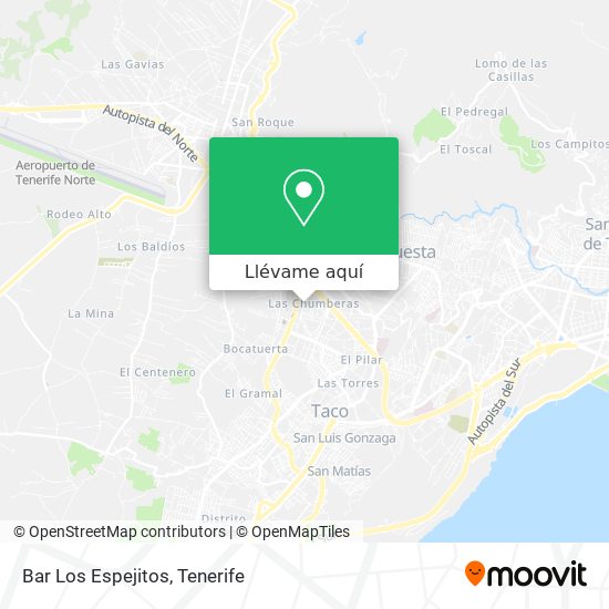 Mapa Bar Los Espejitos
