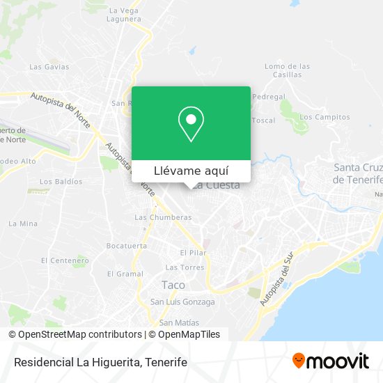 Mapa Residencial La Higuerita